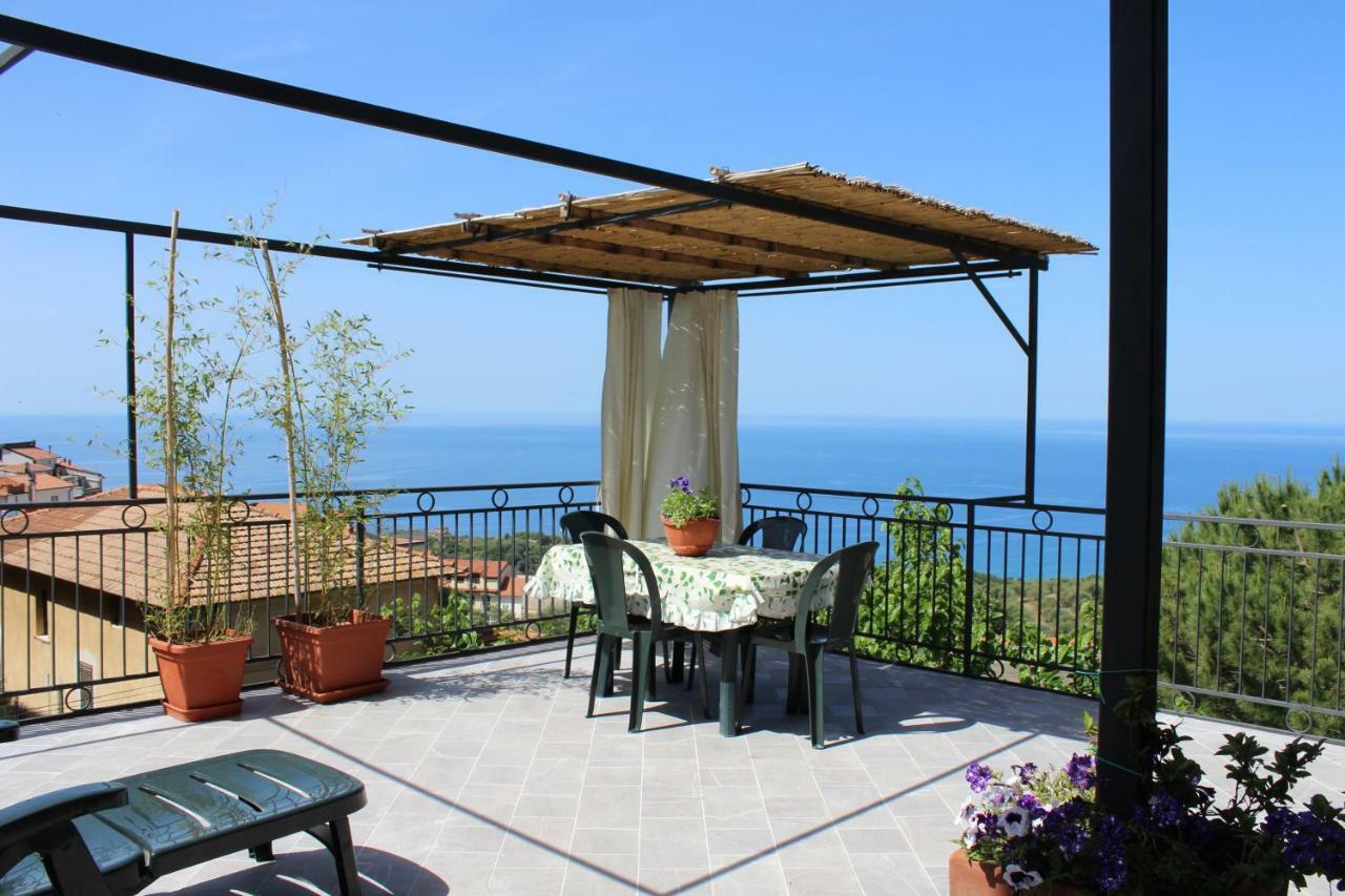 La Terrazza Sul Mare Vila Ascea Exterior foto