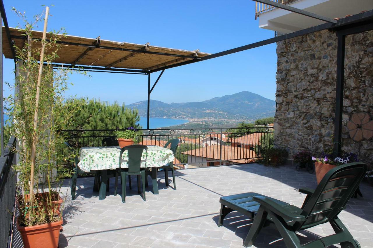 La Terrazza Sul Mare Vila Ascea Exterior foto